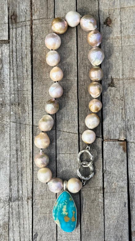 35c Royston Baroque Blush Debbie Necklace