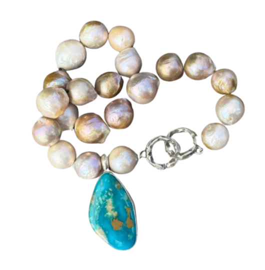 35c Royston Baroque Blush Debbie Necklace