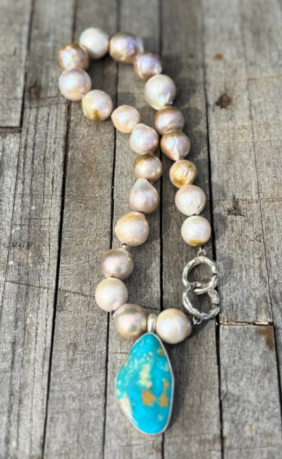 35c Royston Baroque Blush Debbie Necklace