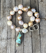 39c Blue Moon Blush Debbie Necklace