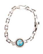 Turquoise Broken Bow Men's Bracelet