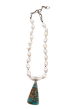 Diamond 50 carat Royston and Baroque Pearl Necklace