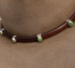 Sonoran Gold Leather Hat Band