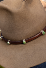 Sonoran Gold Leather Hat Band