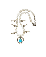 Pearl Turquoise Naja with Diamond