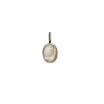 Oval Natural Pearl Charm