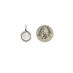Circle Mother of Pearl Charm