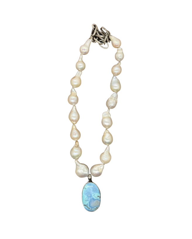 Golden Hill on Pearl Necklace