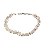 Baroque Blush Square Pearl Necklace