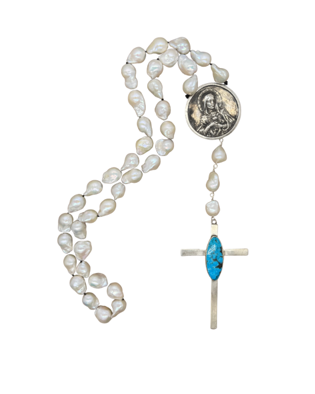 Kingman Cross and Mary Pearl Rosary