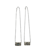 Rectangle Concho Dainty Necklace