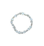 Mother of Pearl Heart Stretchy