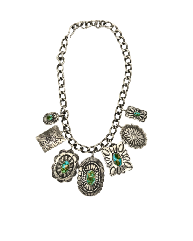 Seven Sonoran Gold Isabel Concho Necklace