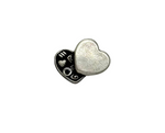 Black Diamond Heart Box of Chocolates Hat Pin