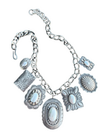 Seven Pearl Cab Isabel Concho Necklace