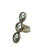 Triple Pearl Ring