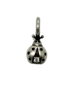 Diamond Lady Bug Charm