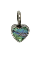 Abalone Pearl Heart Charm