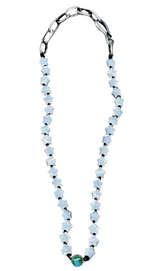 Mother of Pearl Sonoran Star Choker Necklace