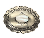 Pearl Cab Concho Belt Buckle