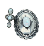 Pearl Cab Concho Belt Buckle