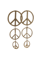 Triple Peace Sign Dusters
