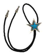 Kingman Turquoise Star Bolo