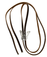 Diamond Butterfly Dainty Lace Bolo