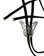 Diamond Butterfly Dainty Lace Bolo