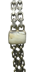 Double Benny White Buffalo Bracelet