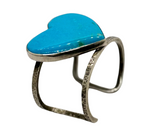 95ct. Kingman Heart Cuff