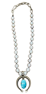 The Diamond Blue Bird Naja Necklace