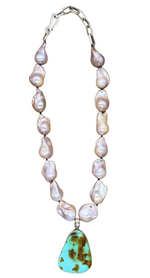 Painted Canyon Diamond and Royston Necklace