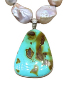 Painted Canyon Diamond and Royston Necklace