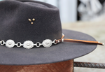 The OG Flower Concho Hat Band