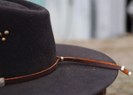 The Crossbow Leather Hat Band