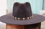 The Crossbow Leather Hat Band
