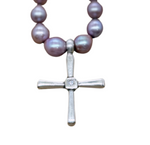 The Blush Diamond Cross Necklace