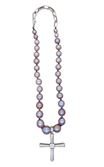 The Blush Diamond Cross Necklace