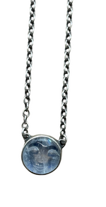 Moon Stone Dainty Necklace