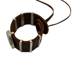 The Royston Leather Slide Cuff