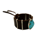 The Royston Leather Slide Cuff