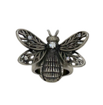 Diamond Buzzing Bee Ring