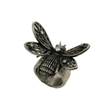Diamond Buzzing Bee Ring