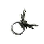 Diamond Buzzing Bee Ring