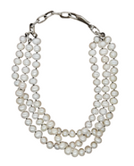 Triple Strand Pearl Necklace