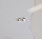 1.30 ct Round Diamond Brillant 14K Gold Earrings