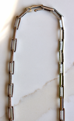The Demi Chain Sliding Triple Diamond Necklace