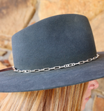 The Demi Chain Sliding Diamond Hat Band
