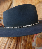 The Demi Chain Sliding Diamond Hat Band